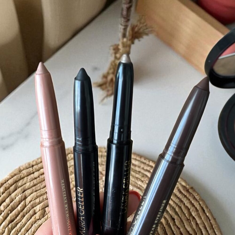 Laura Geller NEW 5 Piece Makeup Bundle Blush Eyeliner Eyeshadow - Picture 6 of 12
